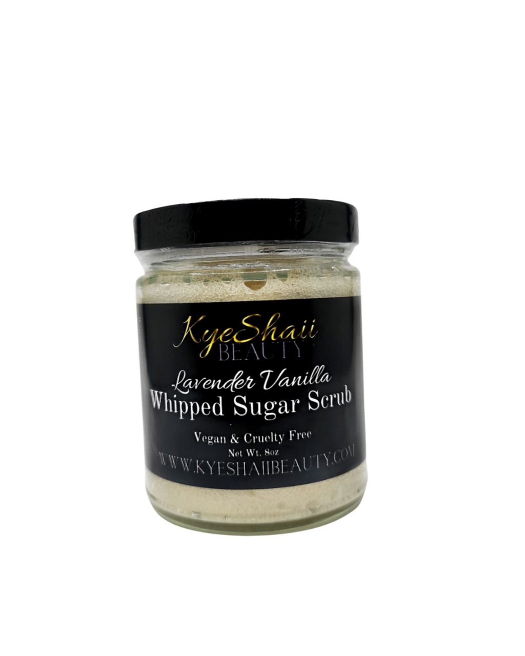 Lavender Vanilla Whipped Sugar Scrub