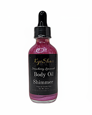 Strawberry Lemonade Body Oil Shimmer
